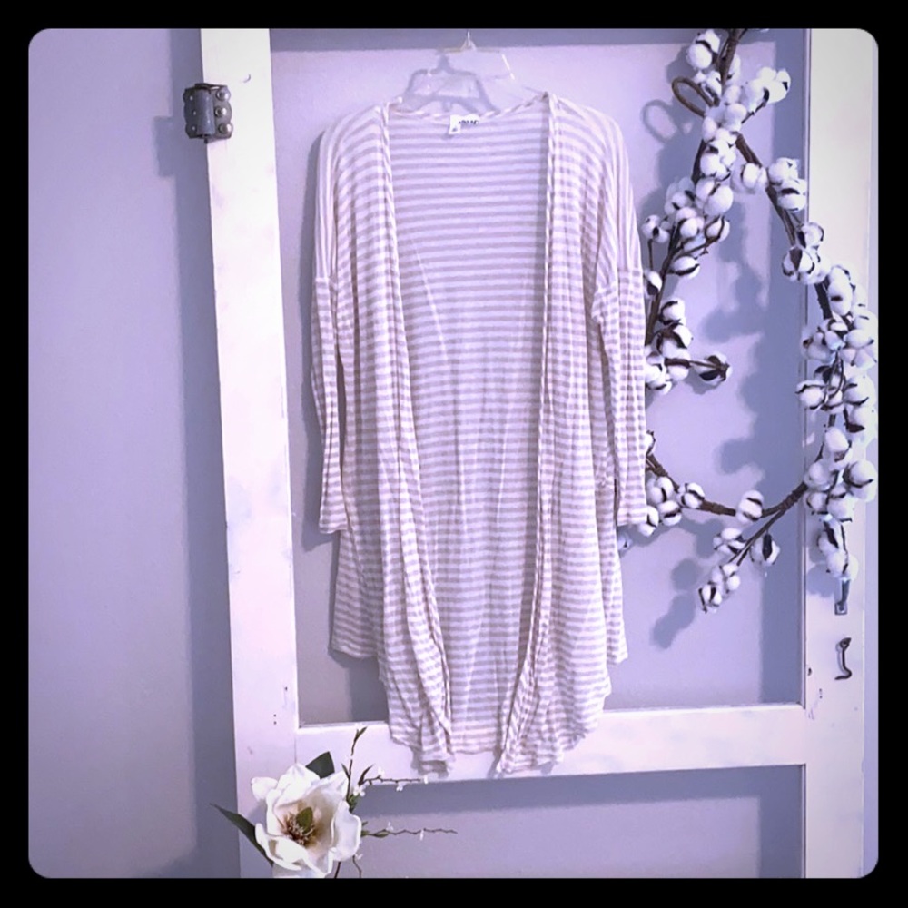 Sheer long Cardigan